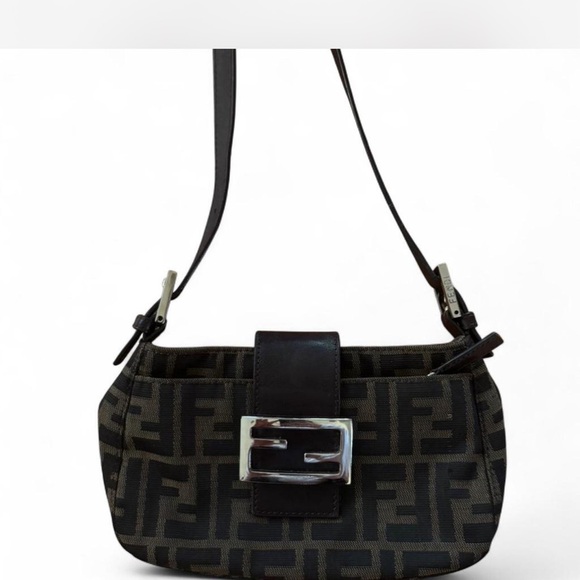 Fendi Handbags - Fendi Zucca Bagette Bag